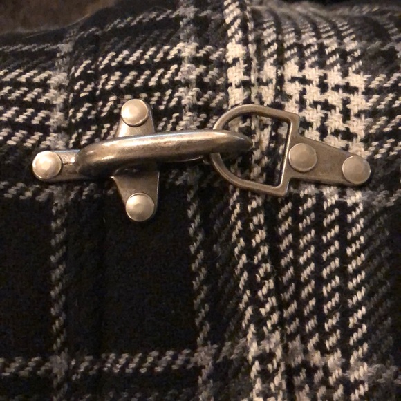 Xhilaration Plaid Double Closure Letterman Style - Picture 8 of 8